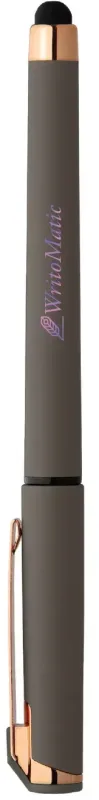 Custom Rose Gold Plastic Pen - Colorjet — view 5