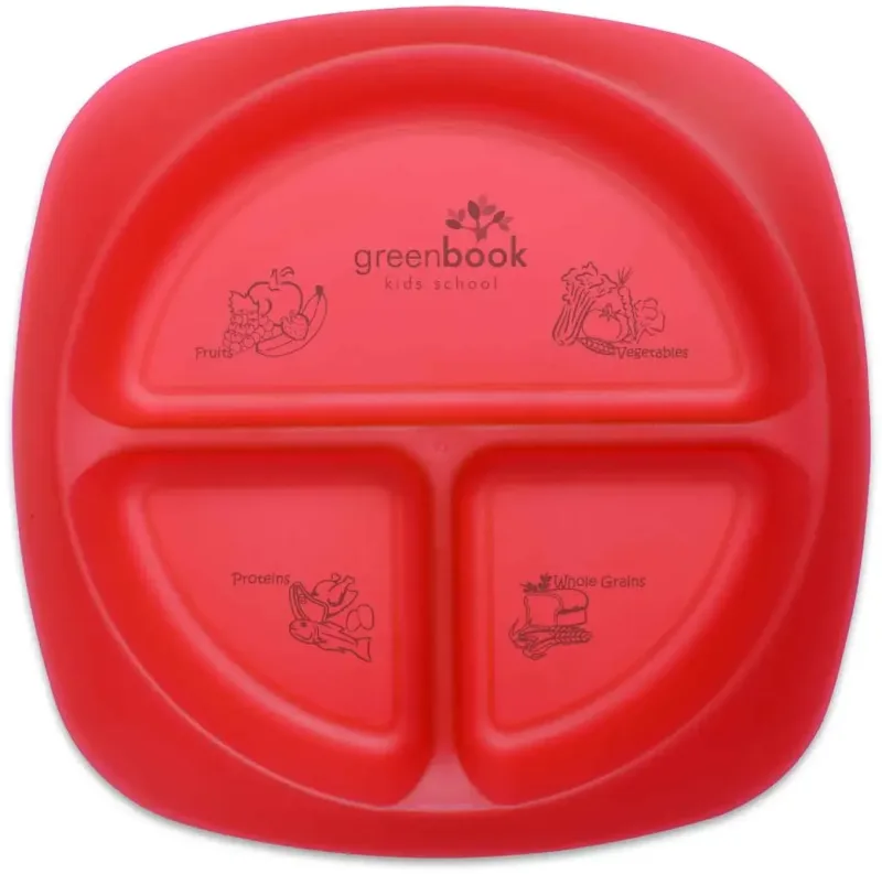 Custom Kids Portion Plate — view 4