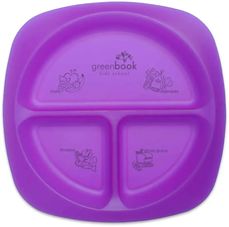Custom Kids Portion Plate — view 5