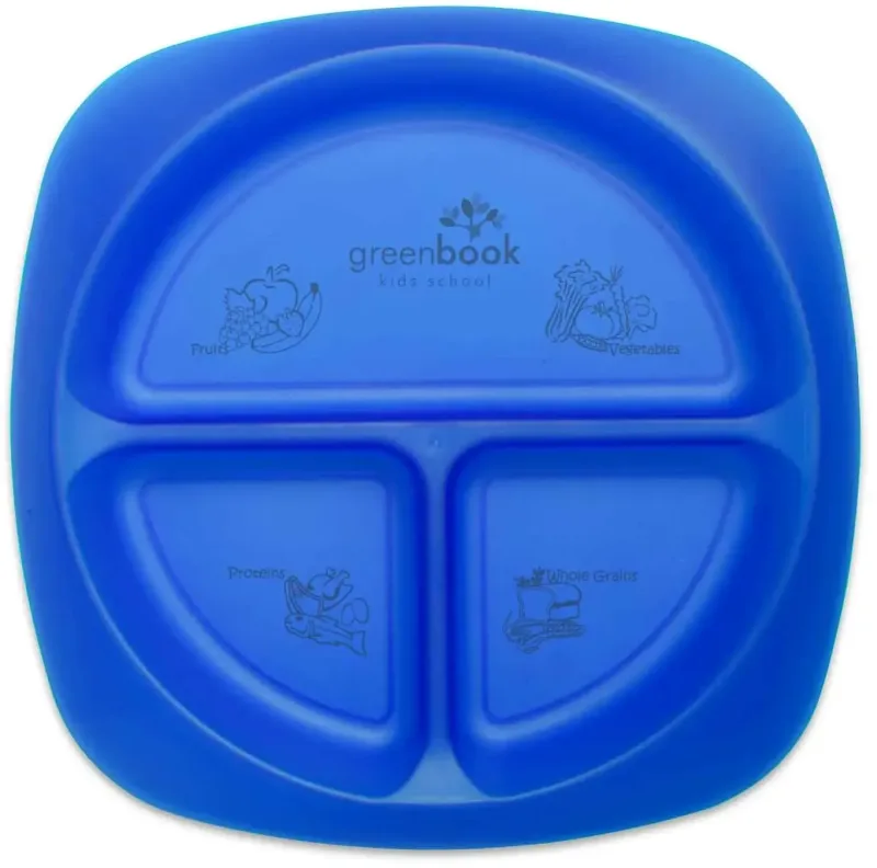 Custom Kids Portion Plate — view 6