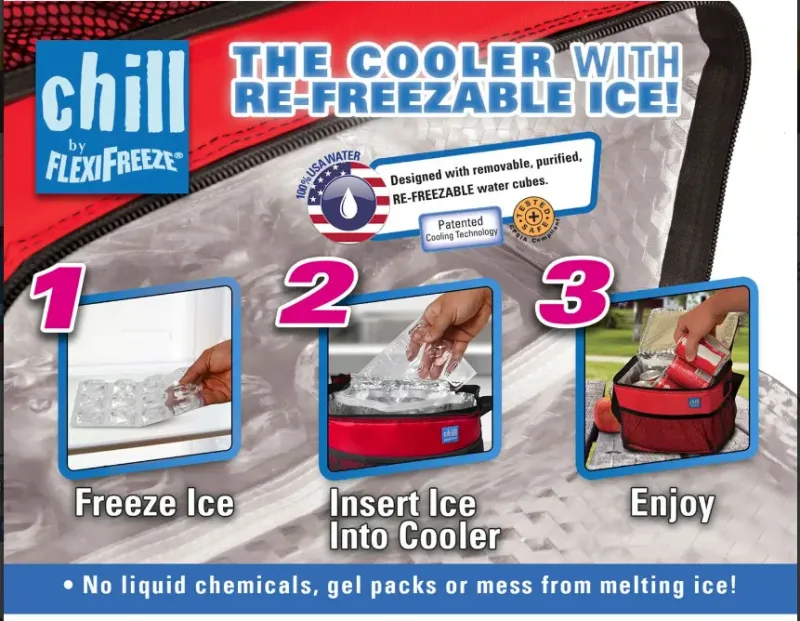 Chill by FlexiFreeze(R) 9-Can Cooler — view 5