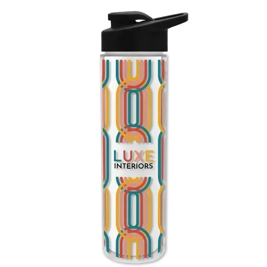 Chiller Insulated Bottle with Drink-Thru Lid and Full-Color Insert (16 oz.) — view 4