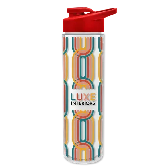Chiller Insulated Bottle with Drink-Thru Lid and Full-Color Insert (16 oz.) — view 5