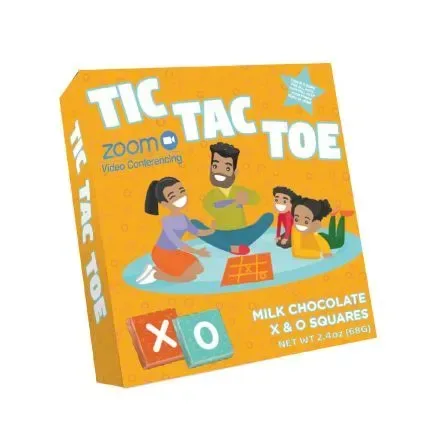 Chocolate Tic Tac Toe Box — view 2