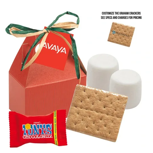 Chocolonely® S'mores Kit in Mini Gable Box — view 5