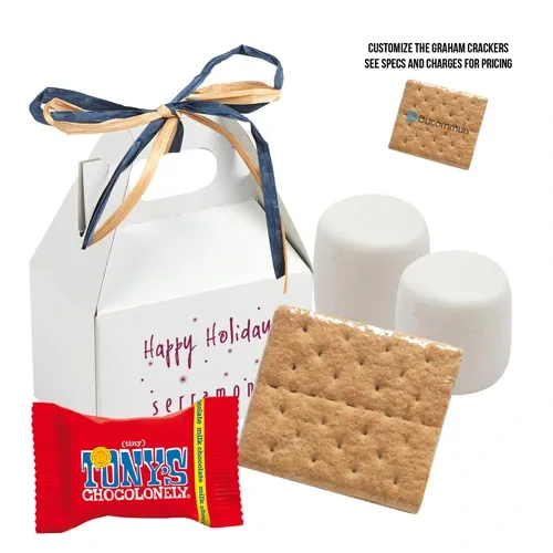 Chocolonely® S'mores Kit in Mini Gable Box — view 6