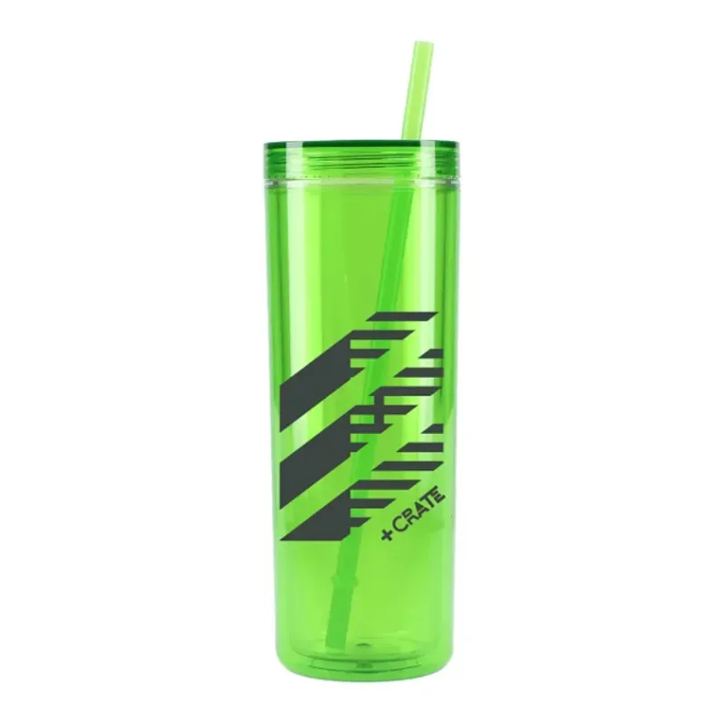 16 oz. Chroma Recycled Acrylic Skinny Tumbler — view 7
