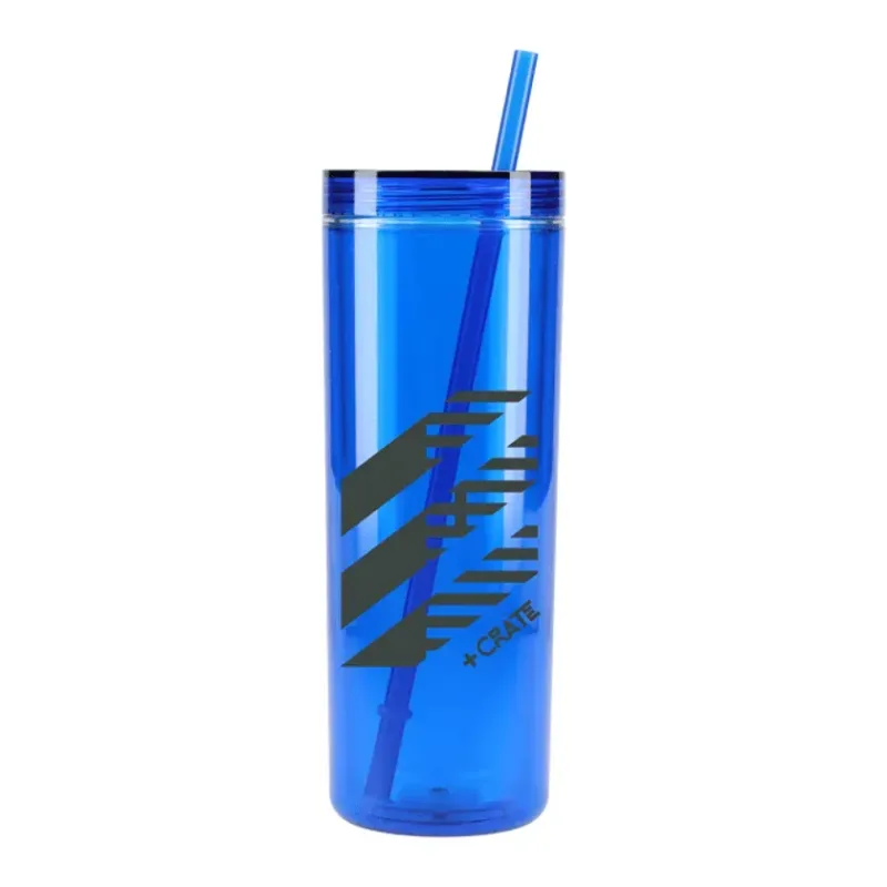 16 oz. Chroma Recycled Acrylic Skinny Tumbler — view 3