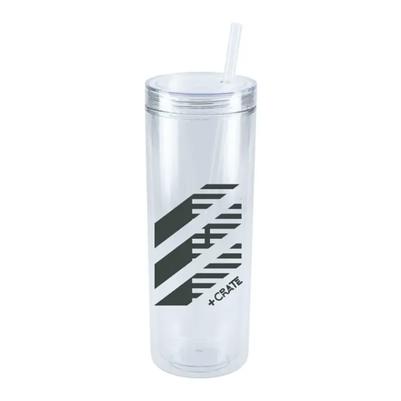 16 oz. Chroma Recycled Acrylic Skinny Tumbler — view 5
