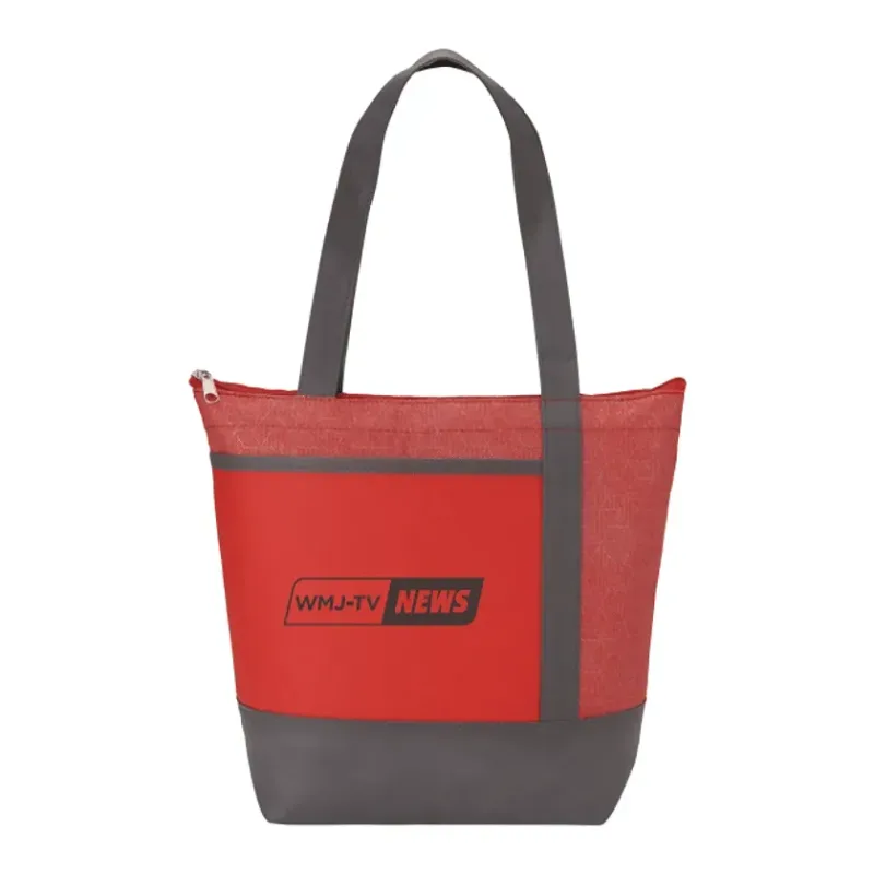 Chrome 9-Can Non-Woven Insulated Cooler Lunch Bag — view 5