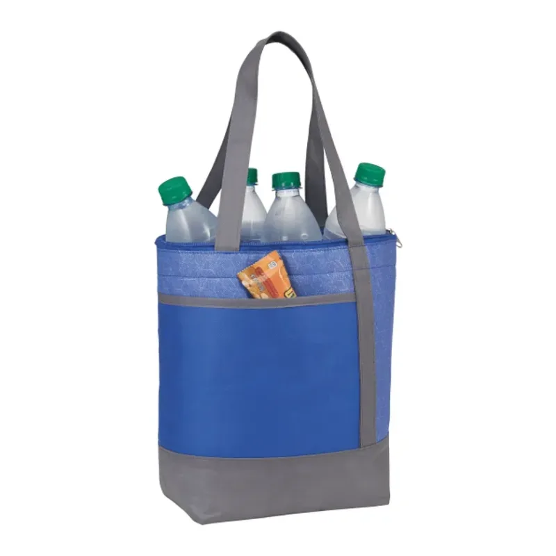 Chrome 9-Can Non-Woven Insulated Cooler Lunch Bag — view 2