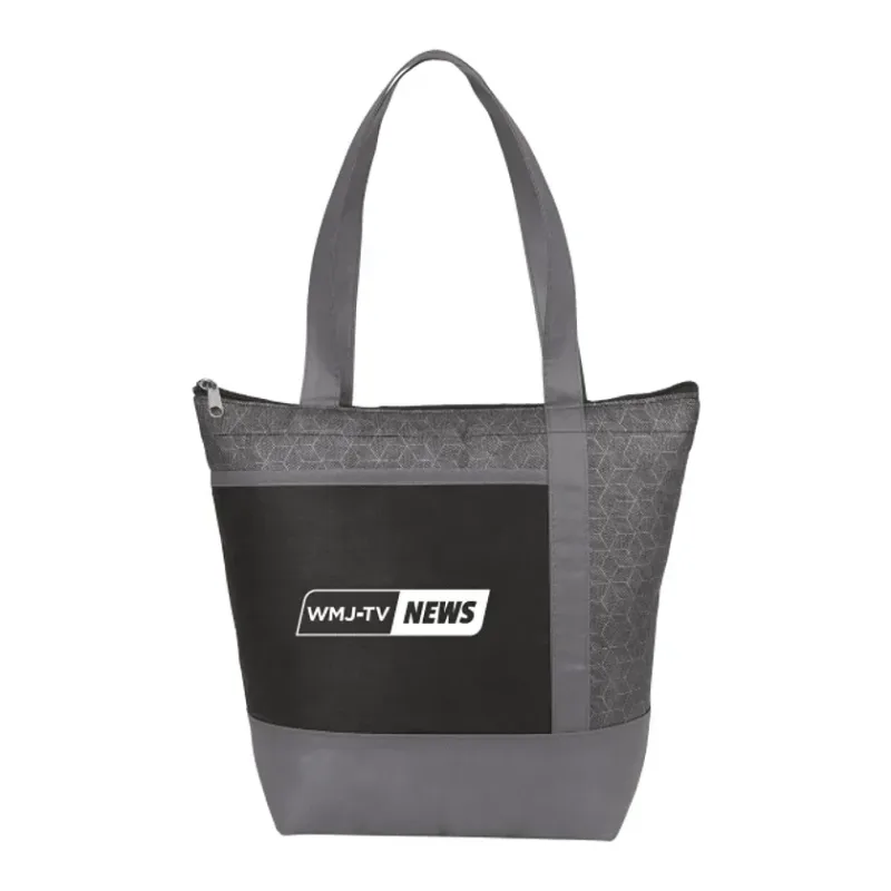 Chrome 9-Can Non-Woven Insulated Cooler Lunch Bag — view 3