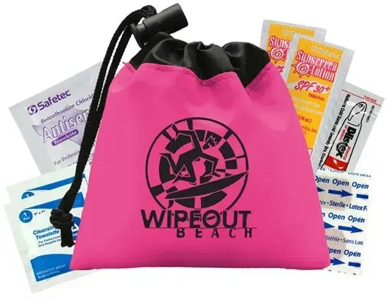 Branded Sun Kit Drawstring Bag