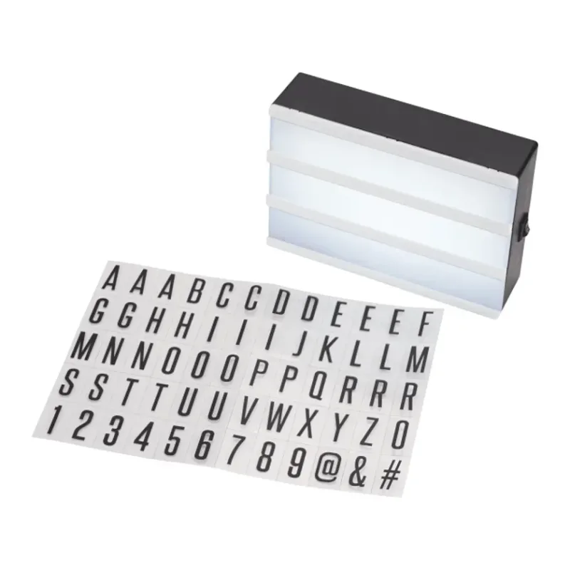 Personalized Small Cinema Light Box — view 6