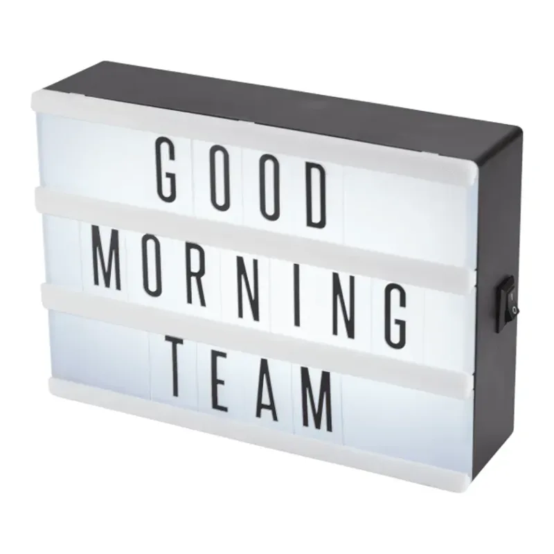 Personalized Small Cinema Light Box — view 8