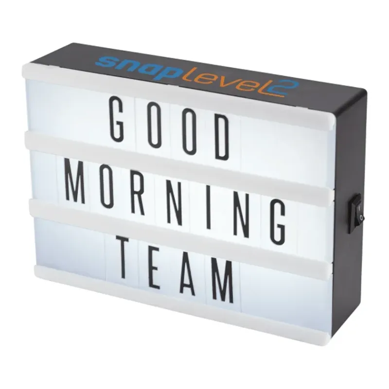 Personalized Small Cinema Light Box — view 9