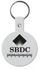 Custom Circle Flexible Key Tag