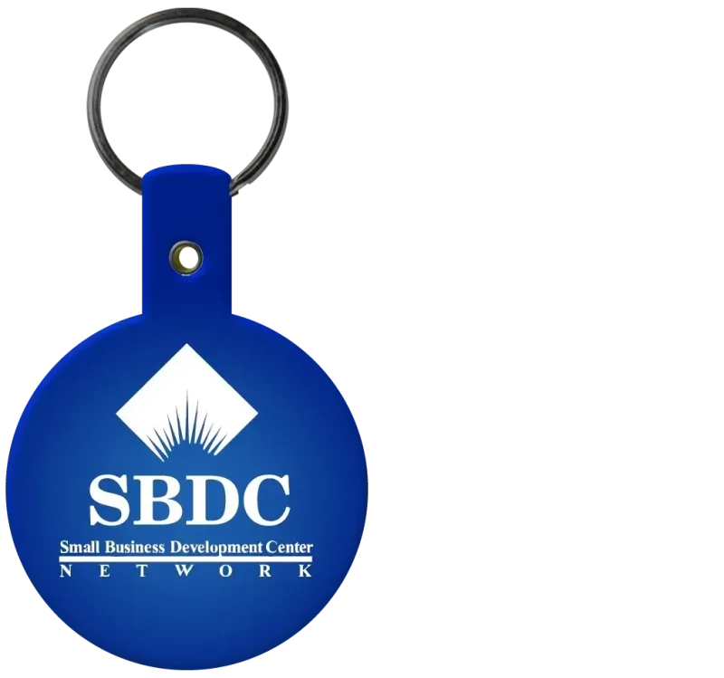 Custom Circle Flexible Key Tag — view 5