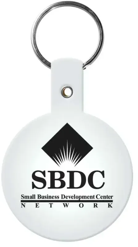 Custom Circle Flexible Key Tag — view 8