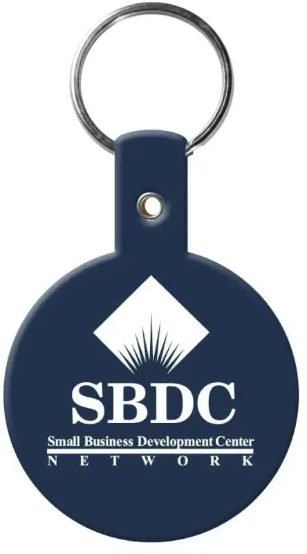 Custom Circle Flexible Key Tag — view 9
