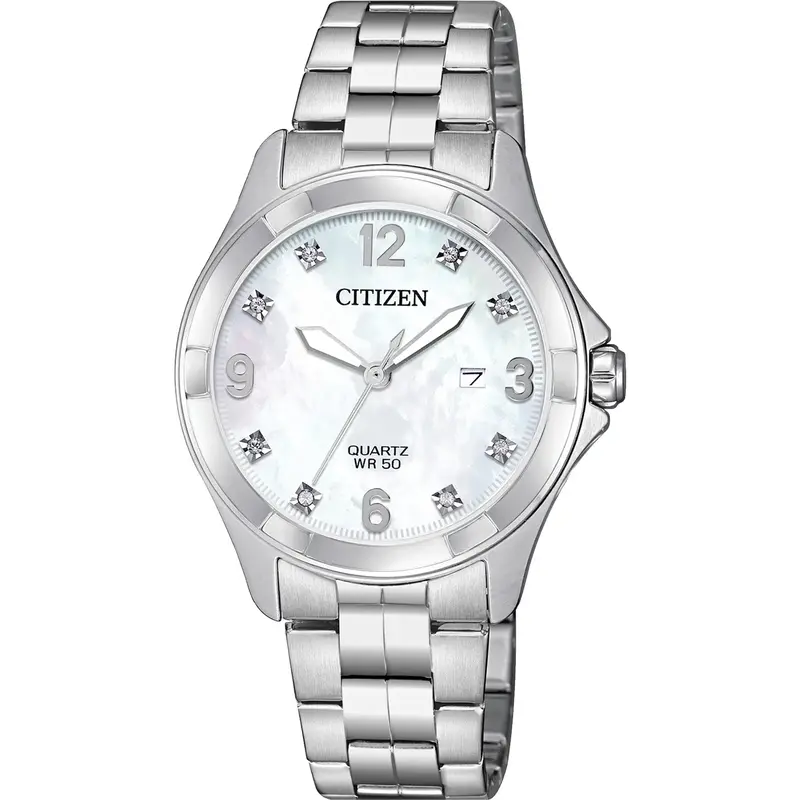 Citizen EU608058D Women's Quartz Stainless Steel Bracelet Watch