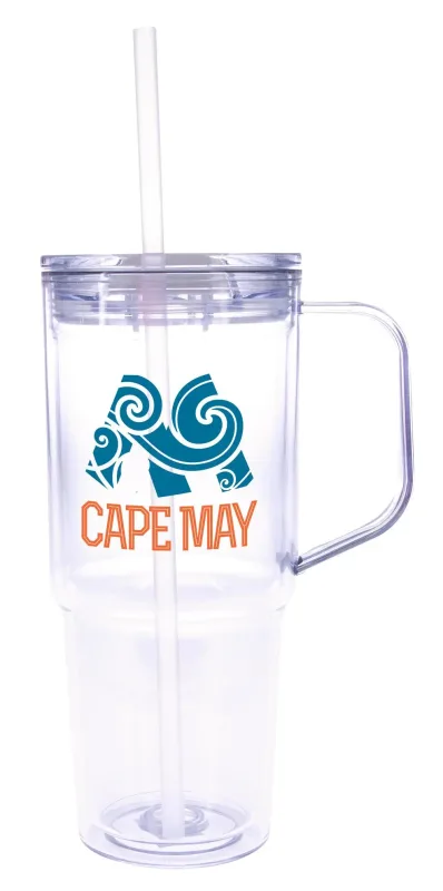 Clair Recycled Acrylic Travel Tumbler - 30 oz. — view 2