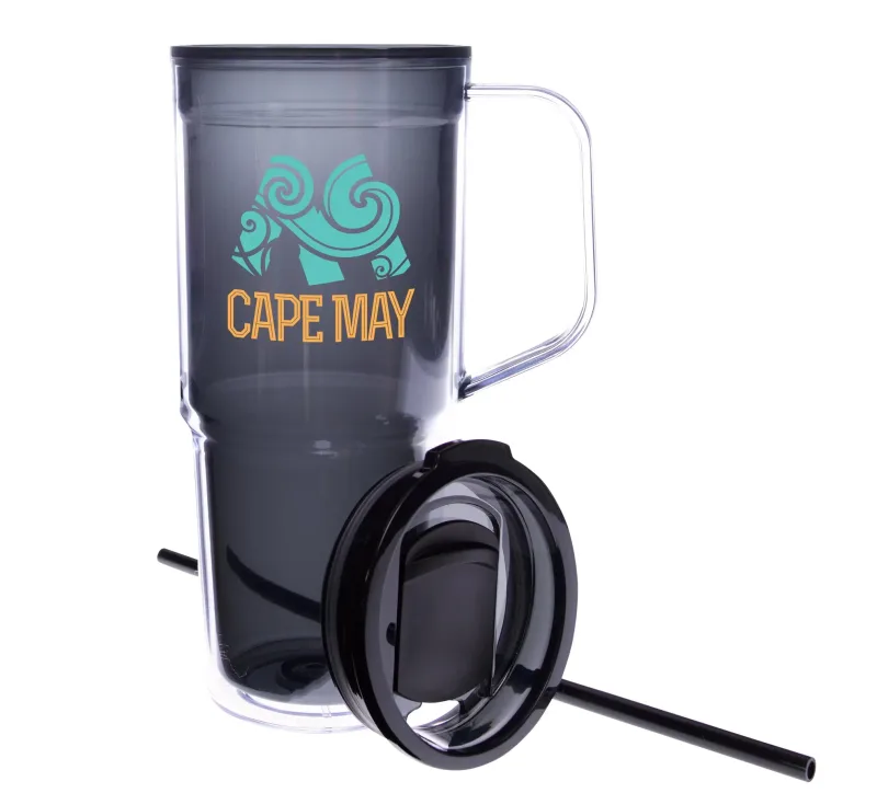 Clair Recycled Acrylic Travel Tumbler - 30 oz. — view 3