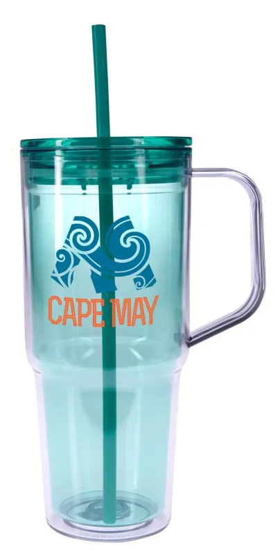 Clair Recycled Acrylic Travel Tumbler - 30 oz. — view 4