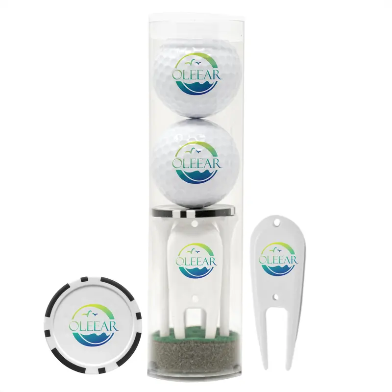 Classic 2-Ball Par Pack with Tees, Tool & Poker Chip