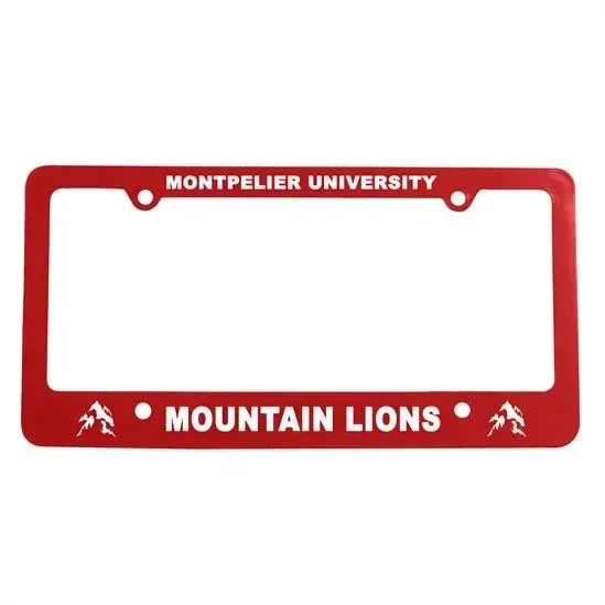 Classic License Plate Frame with 4 Holes — view 3