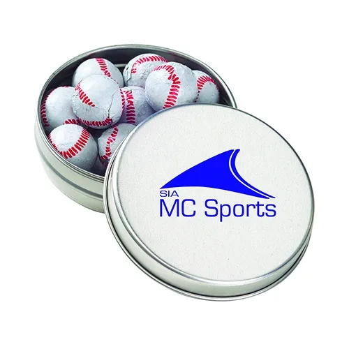 Classic Medium Round Tin Storage Canister — view 9