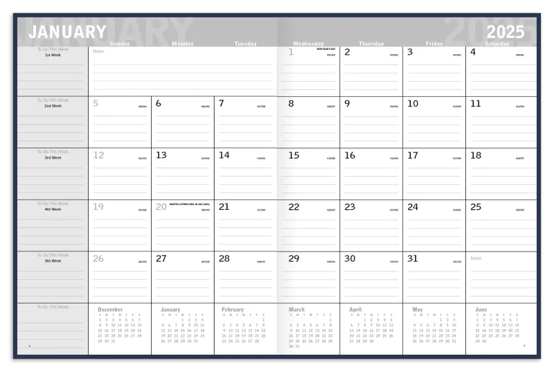Custom Classic Monthly Planner — view 9