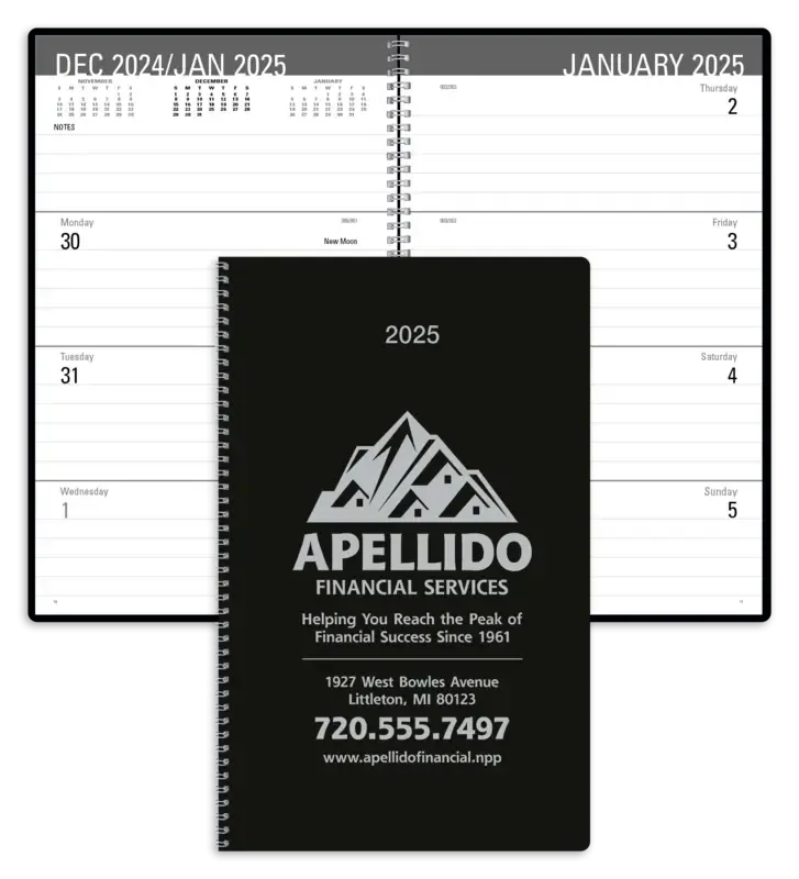 Custom Classic Weekly Desk Planner