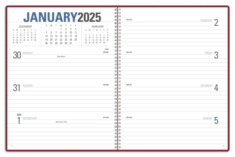 Custom Classic Weekly Planner — view 3