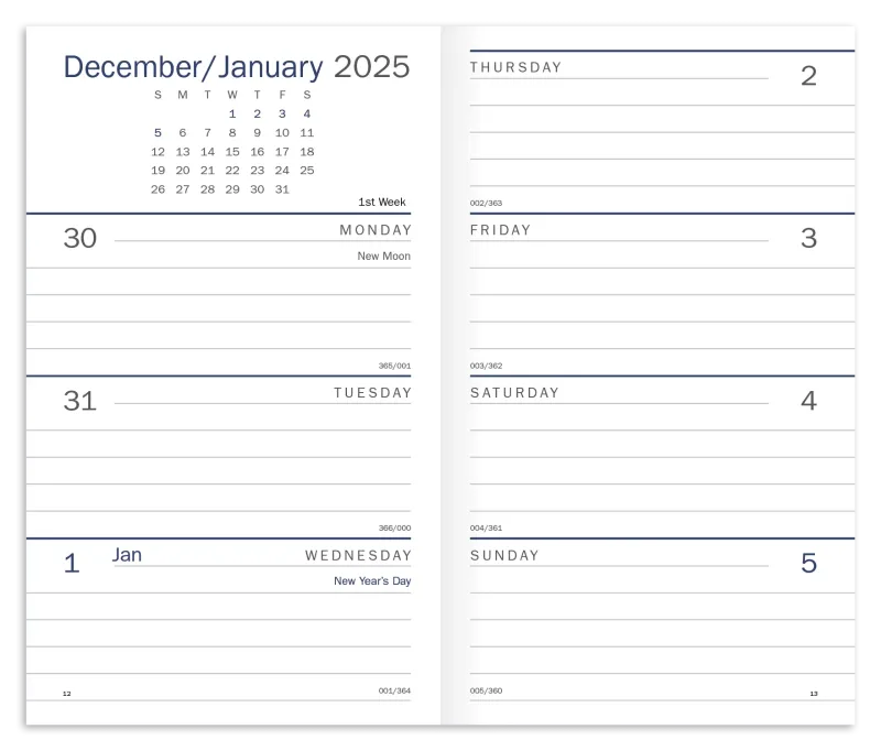 Custom Classic Weekly Pocket Planner — view 6