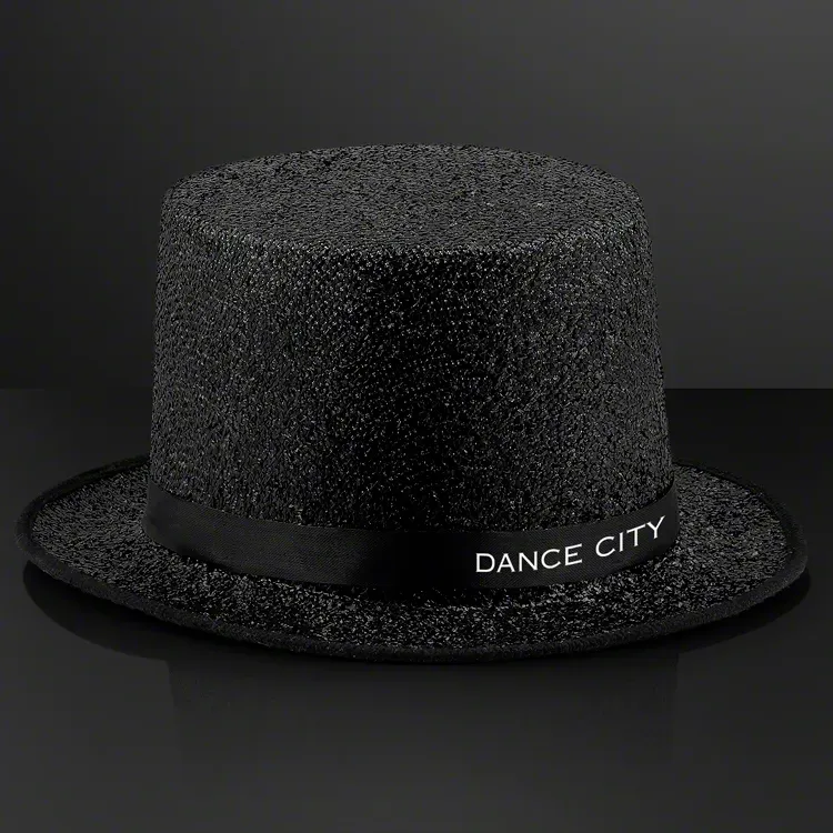 Classy Costume Black Top Hat (NON-Light Up)