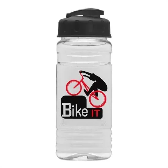 Clear Bottle with Flip-Top Lid (20 oz.) — view 14