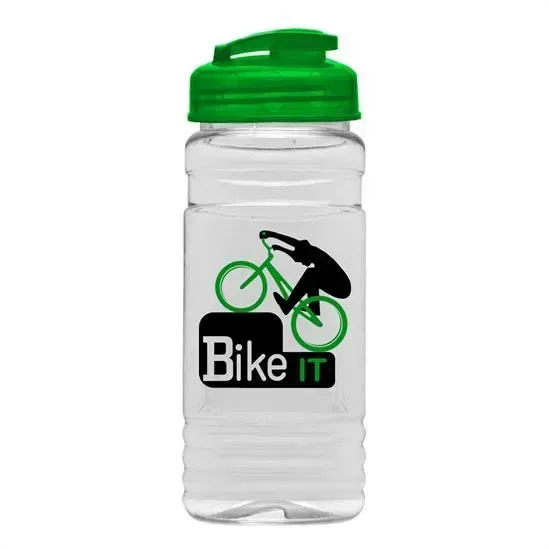 Clear Bottle with Flip-Top Lid (20 oz.) — view 5
