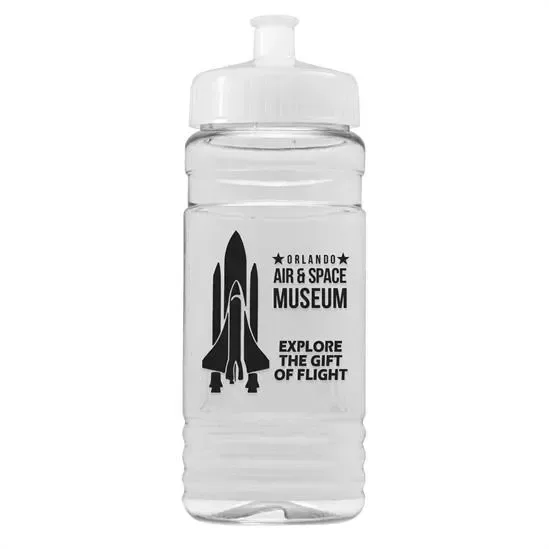 Clear Bottle with Push-Pull Lid (20 oz.) — view 5