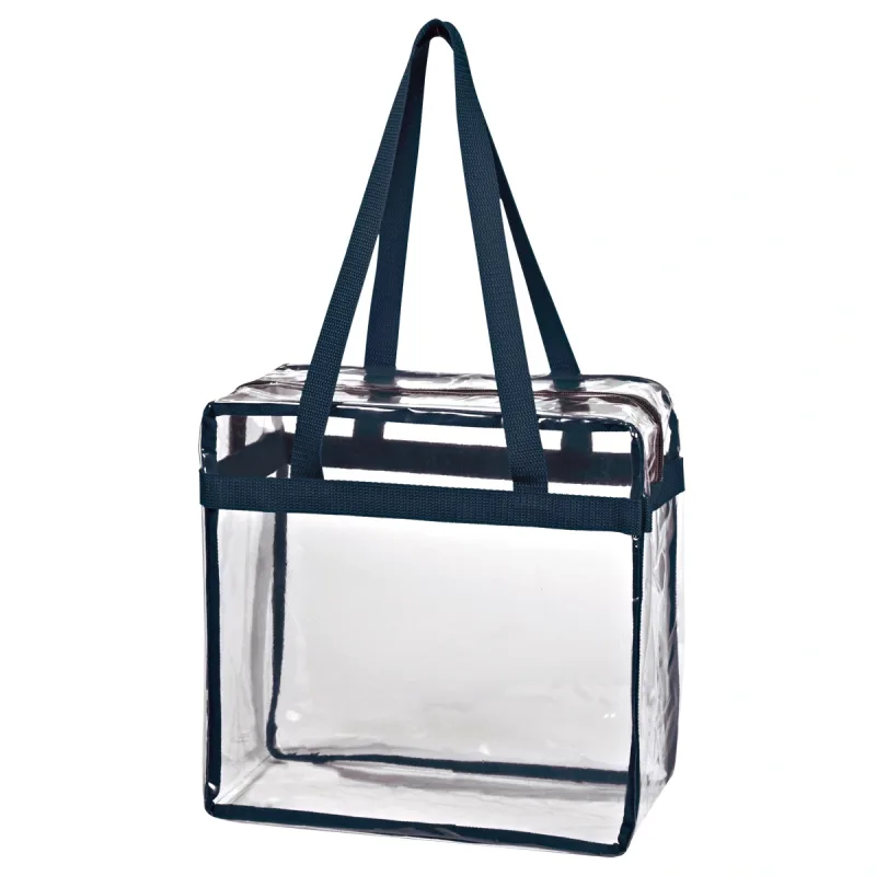Clear EVA Tote Bag With Zipper — view 2