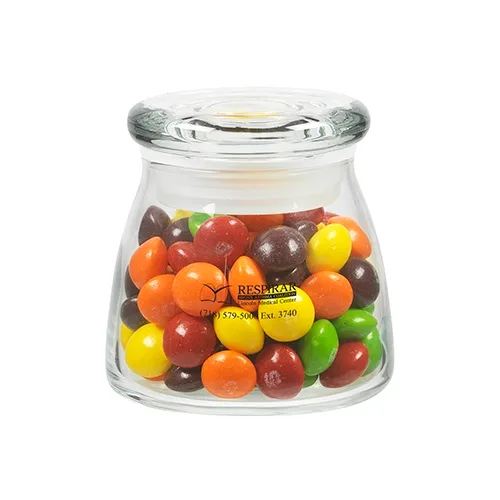 Clear Glass Vibe Jar with Airtight Lid — view 8