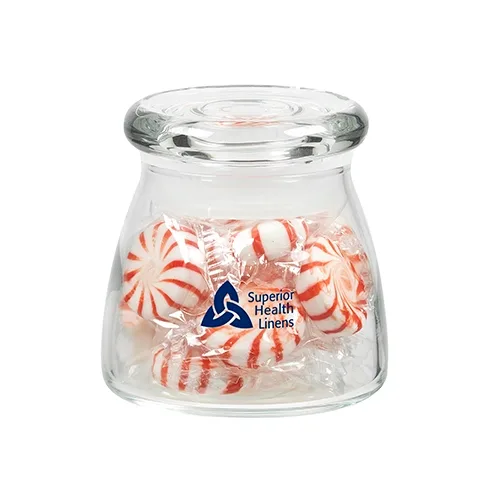Clear Glass Vibe Jar with Airtight Lid — view 9