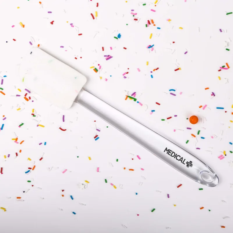 Clear Handle Silicone Spatula — view 3