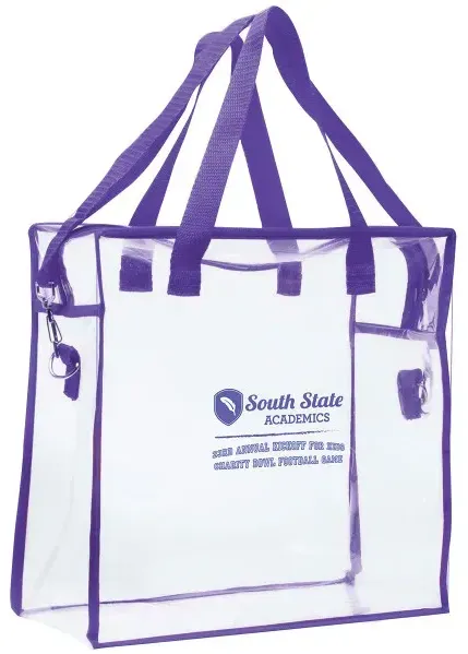 Customized Clear Stadium Bag