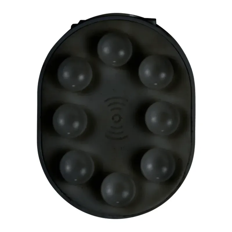 Customizable Cling Wireless Charging Pad with Phone Ring — view 2