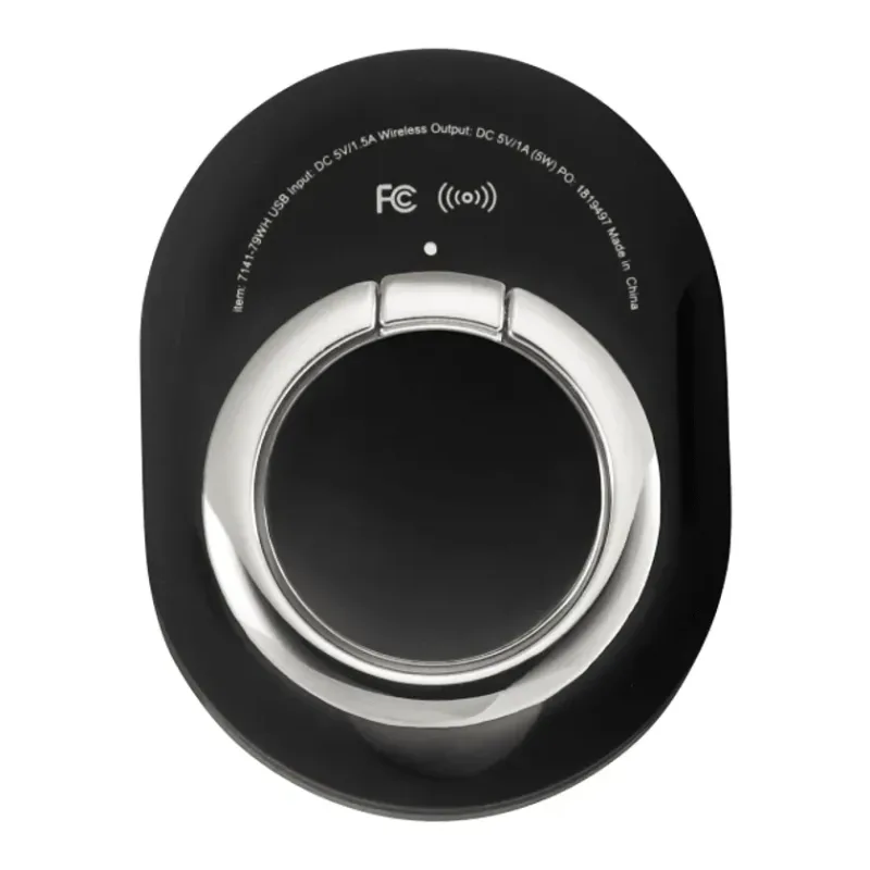 Customizable Cling Wireless Charging Pad with Phone Ring — view 4