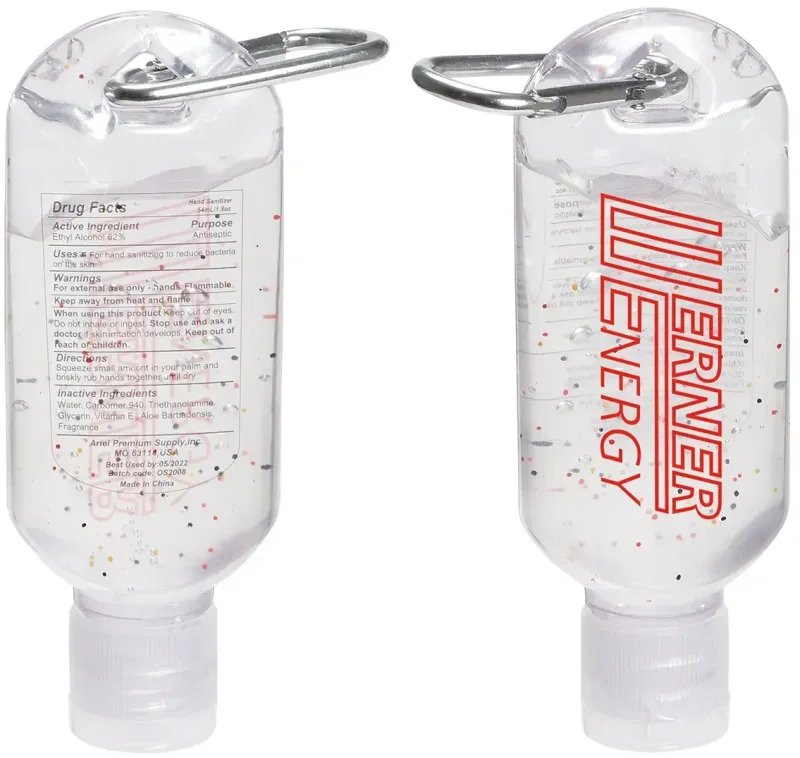 Personalized Clip-It Hand Sanitizer (1.8 oz) — view 2