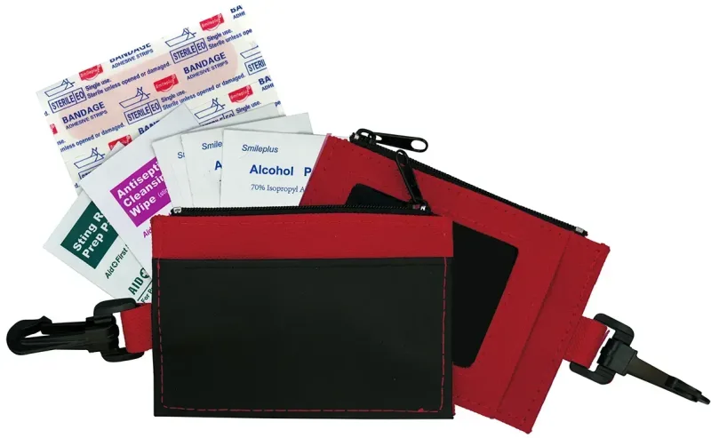 Branded Zip Clip ID Holder — view 5