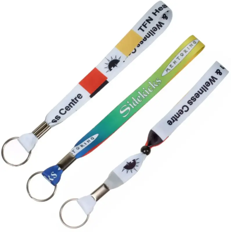 Personalized Cloth Wristband Key Chain