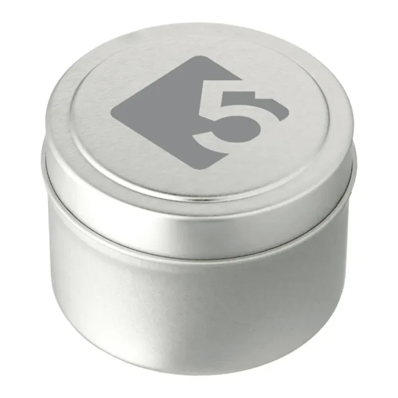 Custom Coastal Waves Mini Tin Candle - 0.27oz — view 6